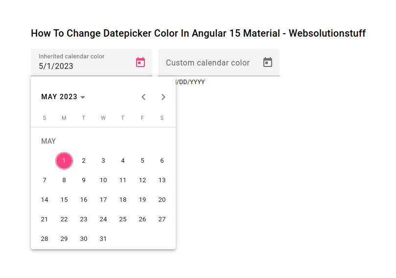 how-to-change-datepicker-color-in-angular-15-material