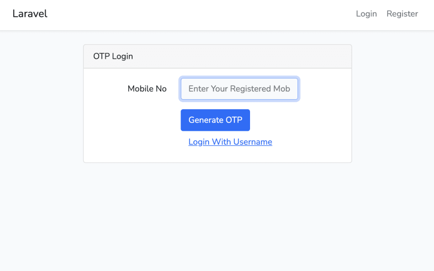 how-to-login-with-otp-in-laravel-10