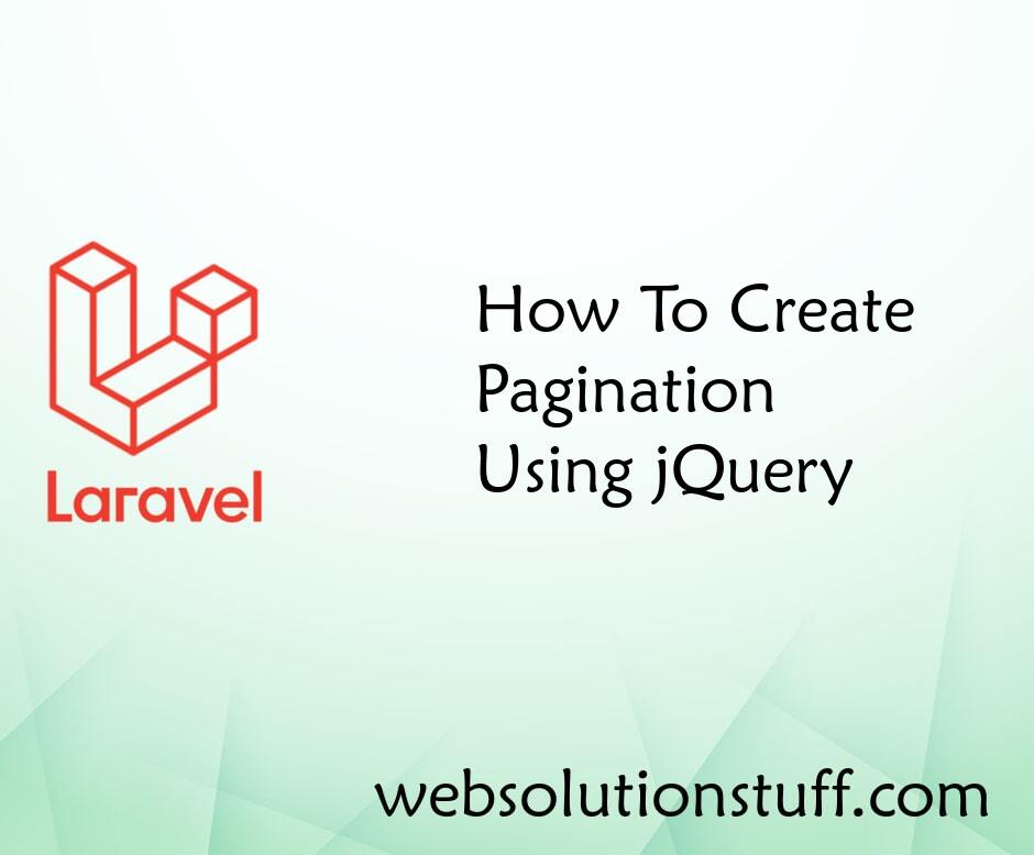 How To Create Pagination Using jQuery