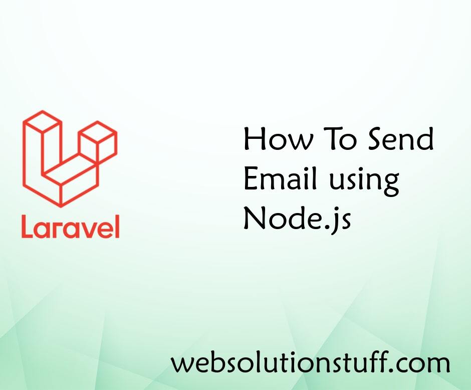 How To Send Email using Node.js