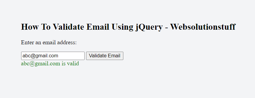 how_to_validate_email_address_using_jquery