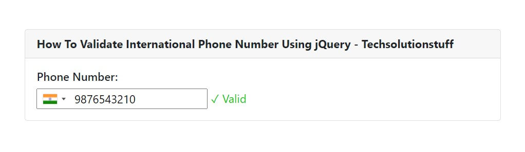 how_to_validate_international_phone_number_using_jquery_output