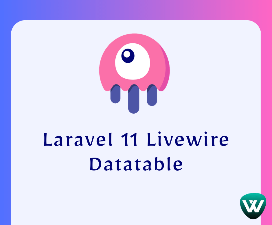 Laravel 11 Livewire Datatable Example