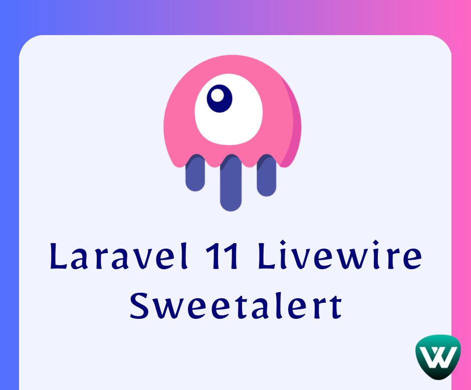 Laravel 11 Livewire Sweetalert Example