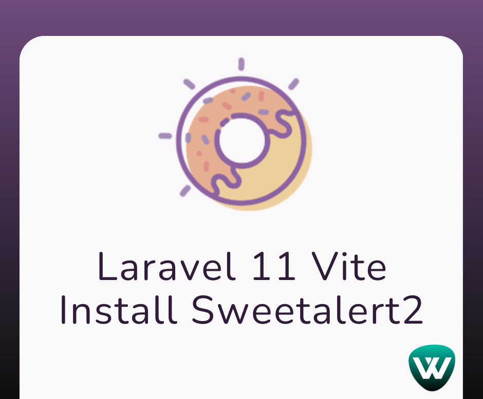 Laravel 11 Vite Install Sweetalert2 Example