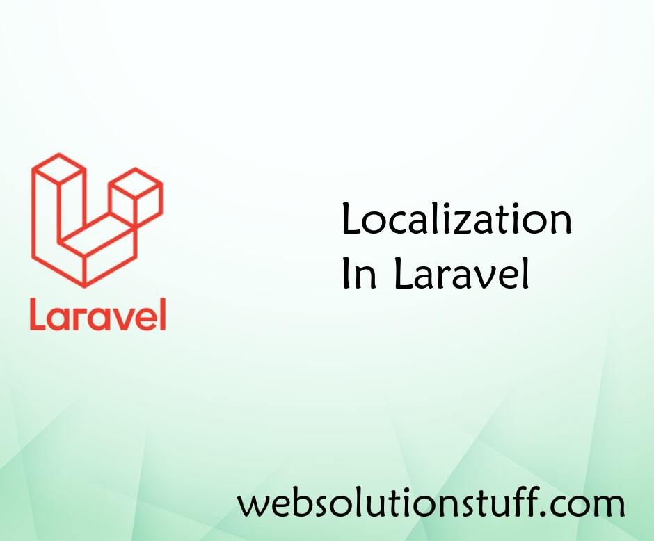Localization - Laravel Localization Example