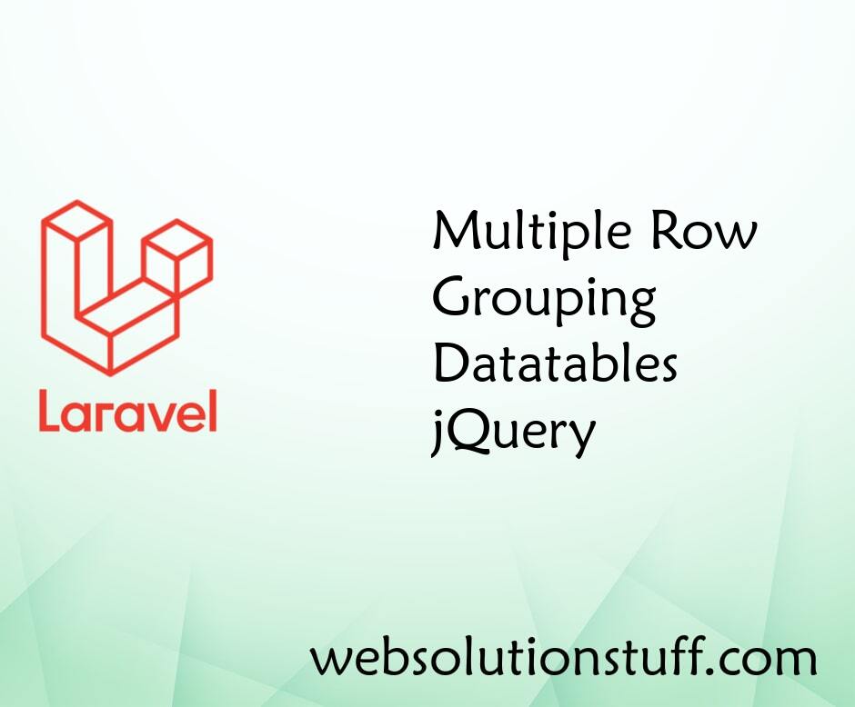 Multiple Row Grouping Datatables jQuery
